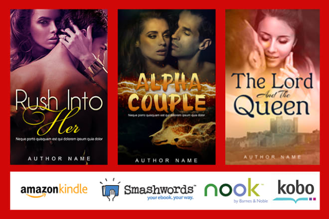 I will design kindle,smashwords, nook,kobo and other ebook covers