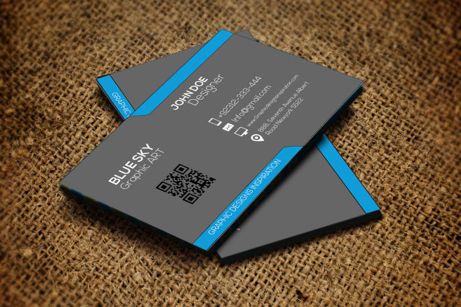 I will design minimalist business card,visiting card for you