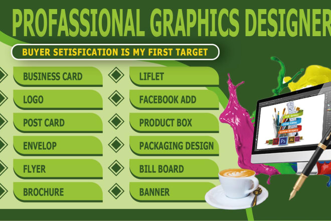I will design online add, post, flyer, banner and any graphics design
