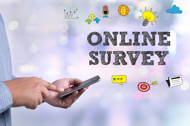 I will design online survey forms and collect responses using google form