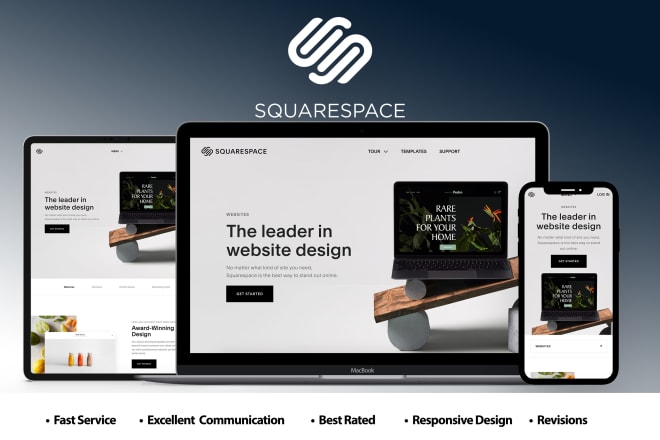 I will design or redesign your existing squarespace website