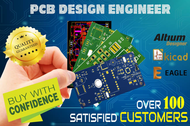 I will design pcb layout and pcb circuit