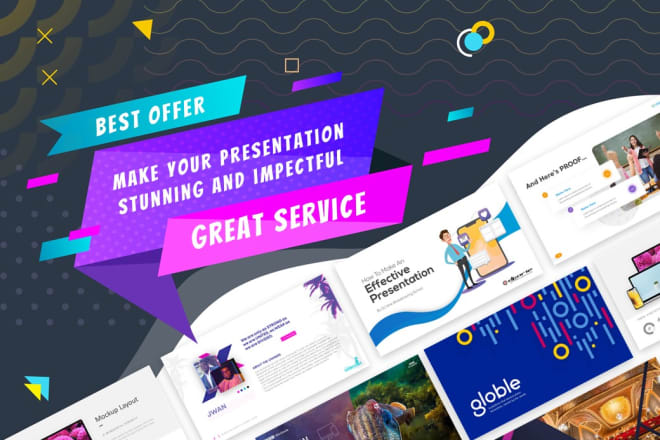 I will design powerpoint presentation slide and powerpoint template