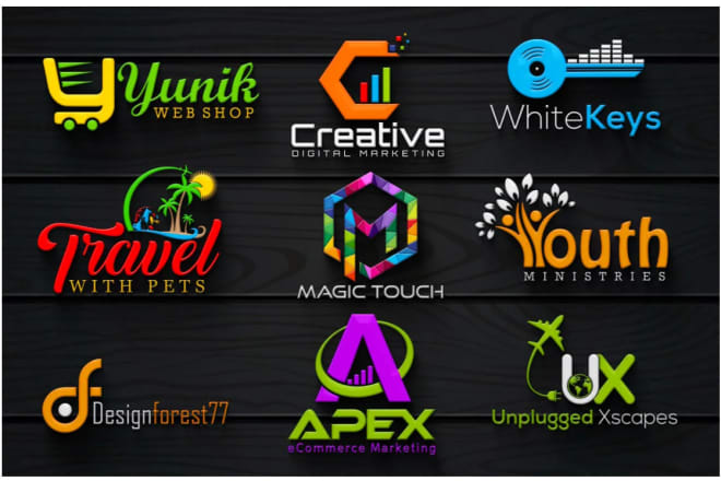 I will design professional 3d logo with copyrights