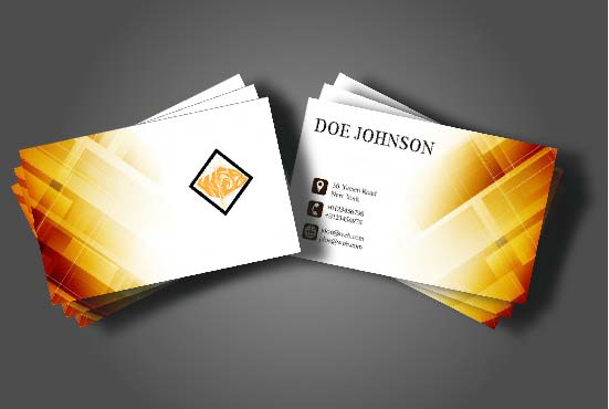 I will design professional and creative business cards