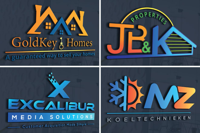 I will design professional and creative business logo