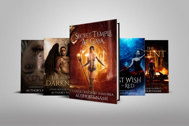 I will design professional book covers