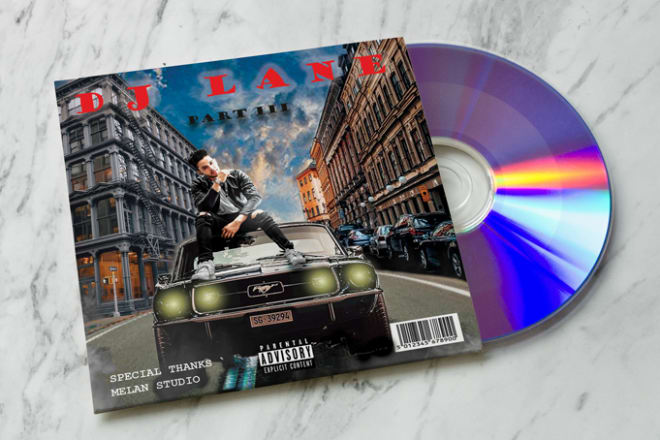 I will design professional dvd cover cd album cover mix tape cover