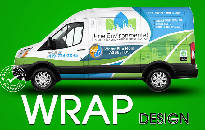 I will design professional vehicle wrap,car wrap,truck wrap
