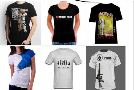 I will design quality t shirts for your merch, teespring, spreadshirt