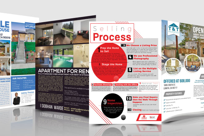 I will design real estate or any flyer and postcard