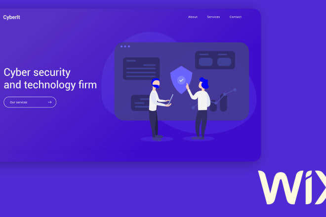 I will design, redesign wix website