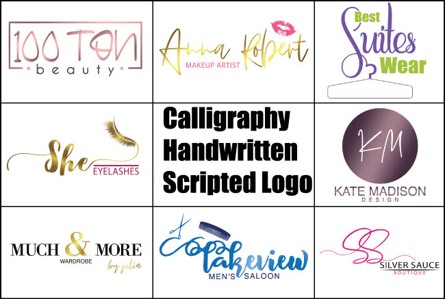 I will design signature, scripted, handwritten and calligraphy logo