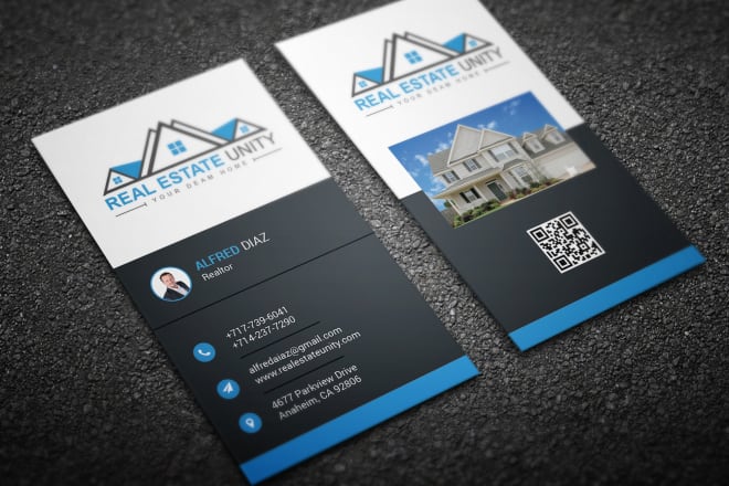 I will design simple business card