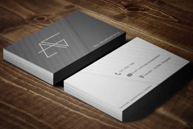 I will design sleek and amazing business cards that pop