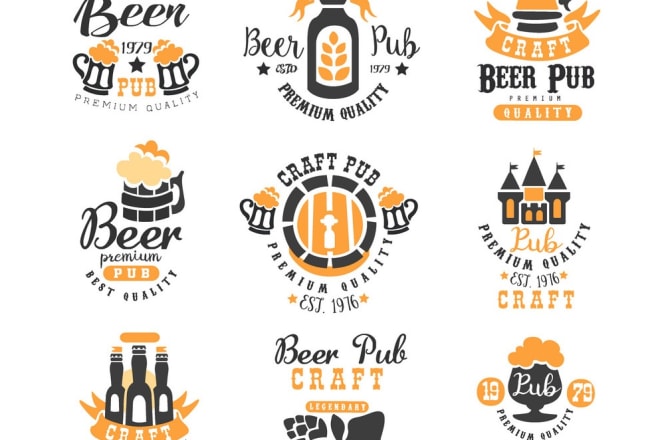 I will design splendid craft beer logo in high definition with satisfaction guaranteed