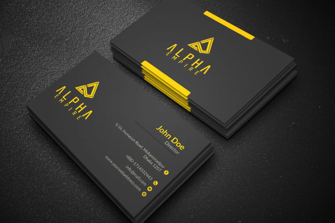 I will design stunning business cards within 24 hours