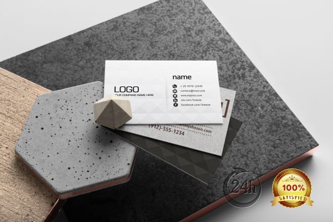 I will design ultra modern and simple business card