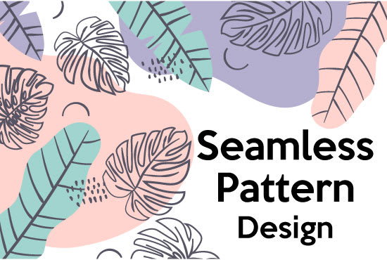 I will design unique seamless, fabric and textile pattern designs