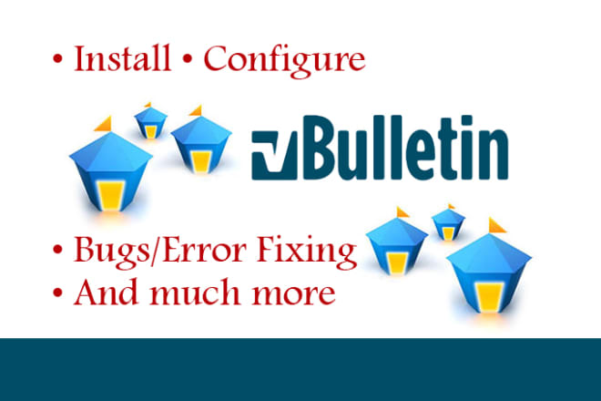 I will design vbulletin website as per requirements