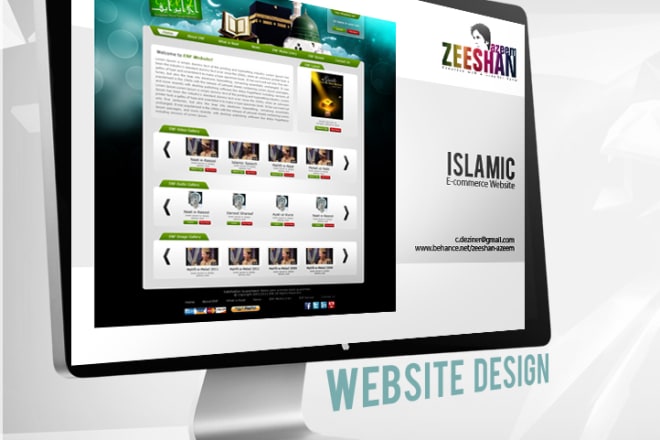 I will design web sites for you