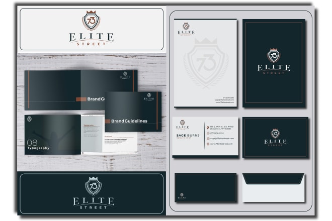 I will design your logo, brand identity and brand guidelines