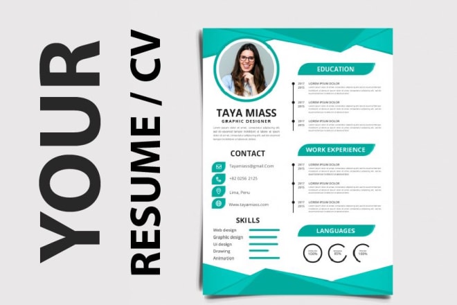 I will design your resume in professional way