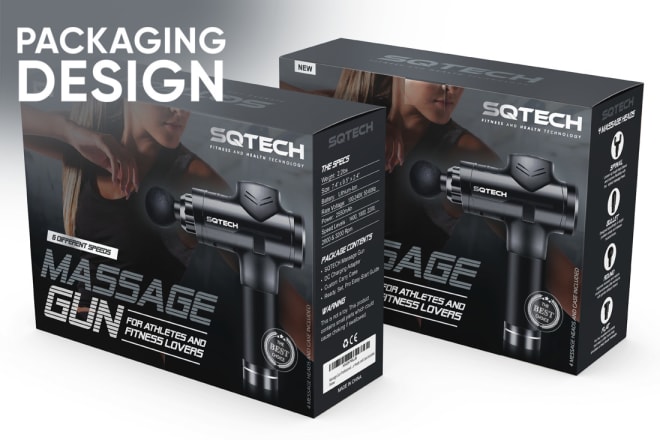 I will design your unique packaging design