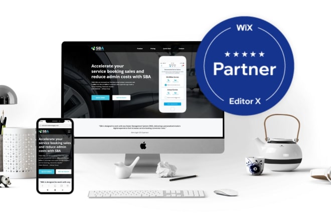 I will develop a wix website, professional and modern