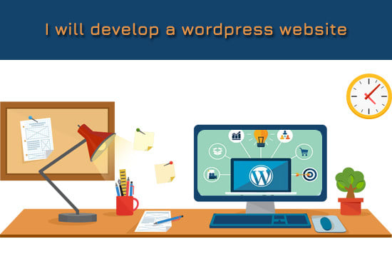 I will develop a wordpress website