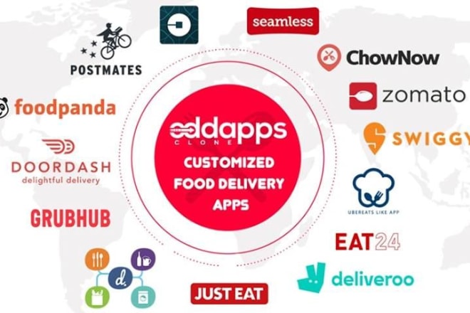 I will develop an on demand service provider app like doordash ubereat grubub foodpanda
