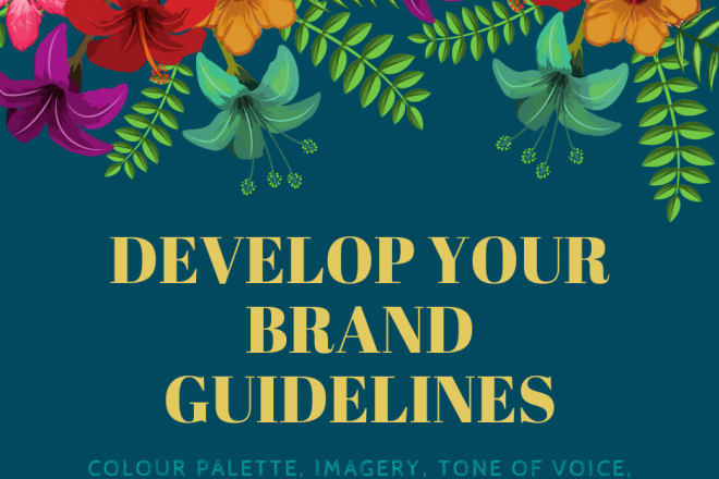 I will develop comprehensive brand guidelines for you