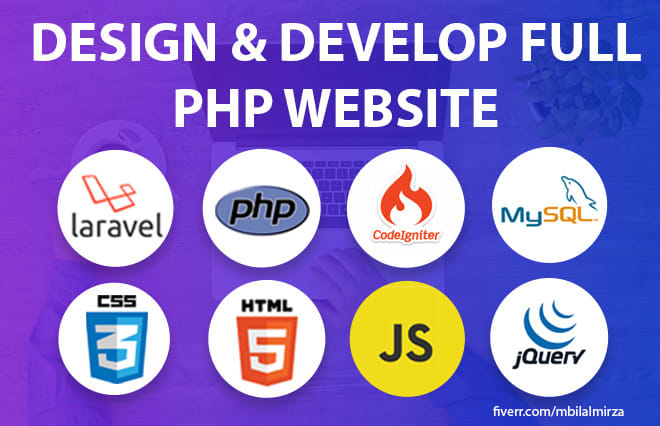 I will develop full PHP website