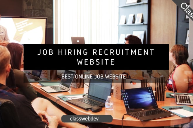 I will develop profitable responsive wordpress hiring job board recuitment website
