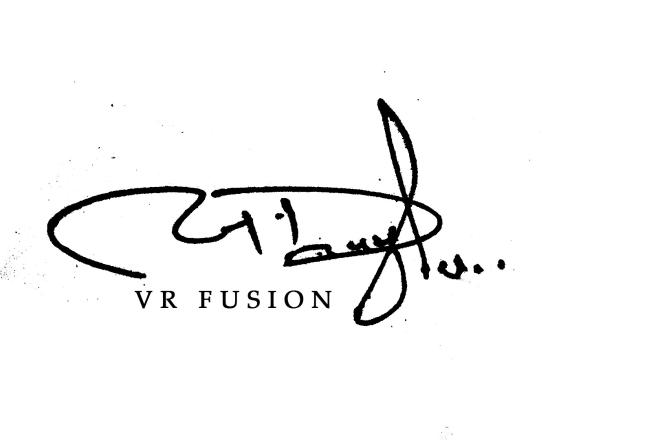 I will digitally recreate your signature in photoshop