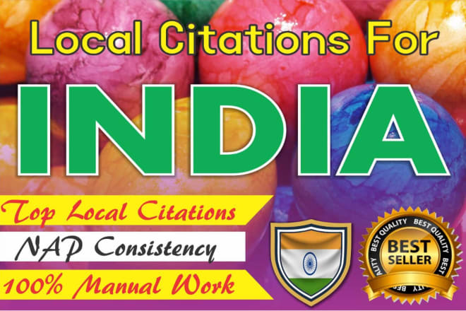 I will do 200 local SEO citations for indian business
