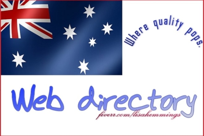 I will do 55 australia high da web directory submissions