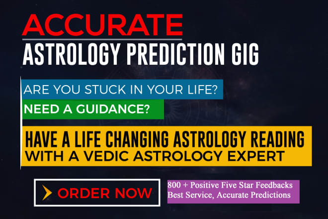 I will do accurate vedic astrology report in 24 hours
