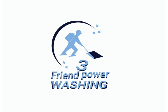 I will do amazing pressure washing cleaning and power washing logo