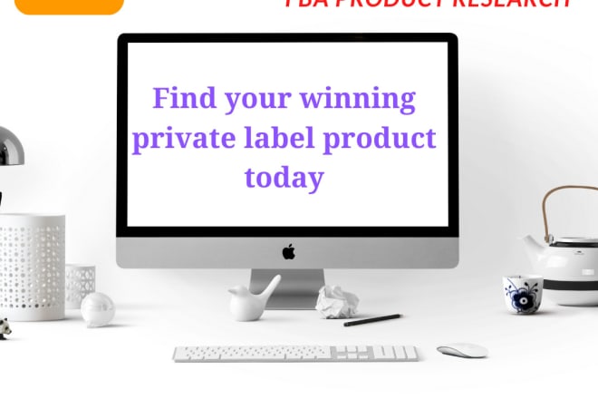 I will do amazon product research for fba private label