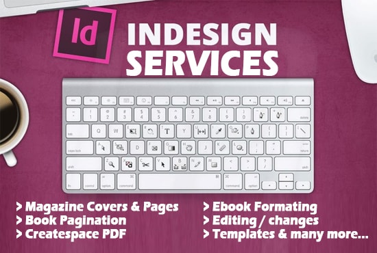 I will do any adobe indesign project