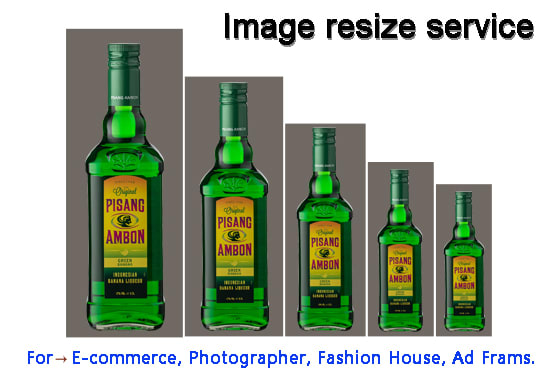 I will do any kinds of image resize or crop