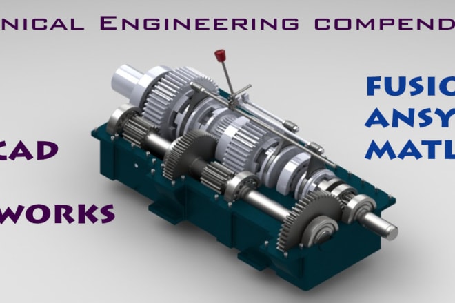 I will do any mechanical project with solidworks, autocad, catia