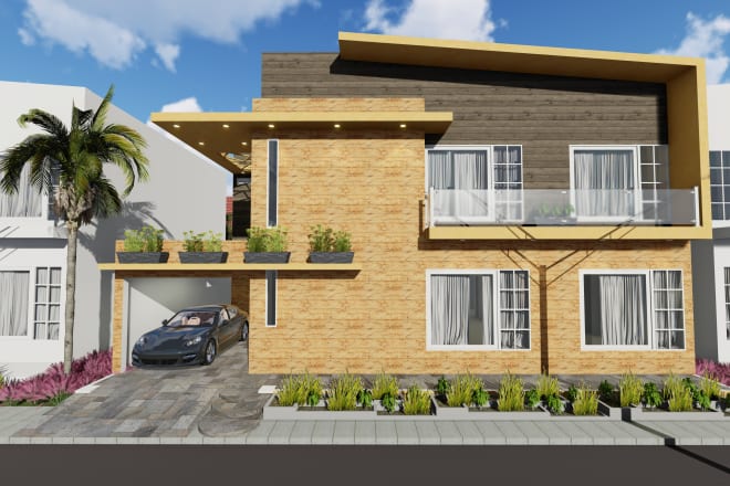 I will do best exterior and interior design and 3d rendering