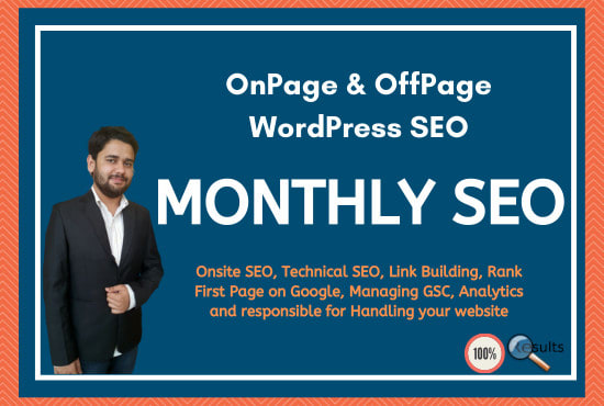 I will do best monthly SEO service high ranking in google