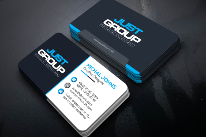 I will do business card business card design professional business card design