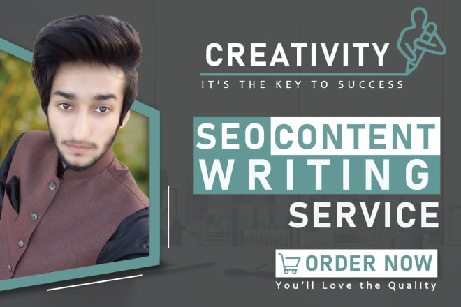 I will do content writing and blog post with SEO