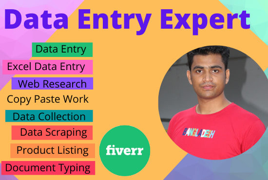 I will do data entry, data mining, web research,and copy paste