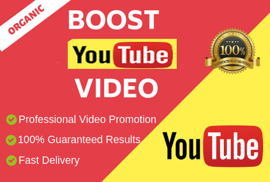 I will do fast and viral youtube video promotion service