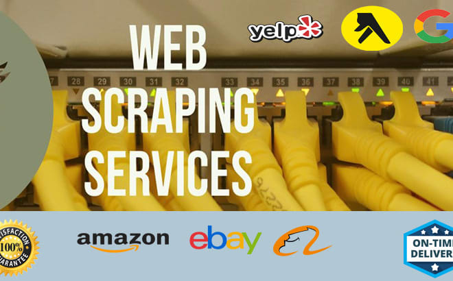 I will do fast web and data scraping from business directories